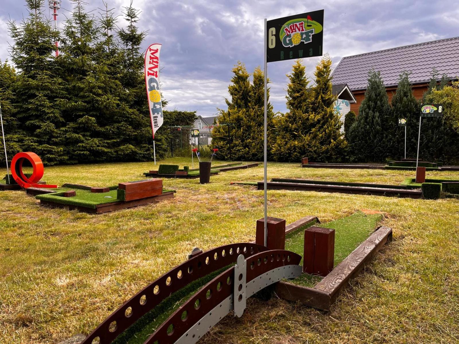 Villa Honoratka Z Prywatnym Polem Do Gry W Mini Golf Rewal Εξωτερικό φωτογραφία